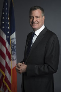 Mayor Bill de Blasio photographed during a portrait sitting on Tuesday, January 14, 2014. Credit: Rob Bennett for the Office of Mayor Bill de Blasio